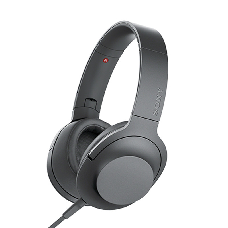 索尼（SONY）MDR-H600A 立体声耳机（灰黑色）