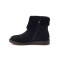 OZWEAR UGG OB136女士冬季翻毛短筒羊毛雪地靴女靴 黑色 36/37码