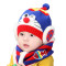 贝迪牛+童帽婴儿帽子宝宝帽子冬季护耳帽围脖两件套 均码（头围46-50cm） 黄色MABaby2件套