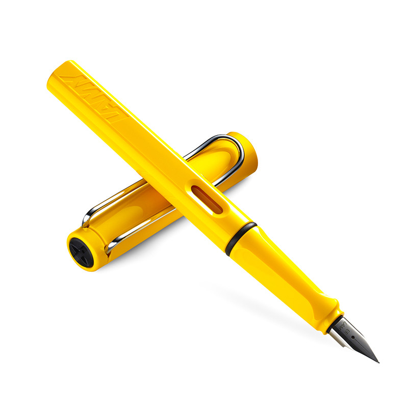 凌美(LAMY) Safari狩猎者系列钢笔墨水笔黄色EF尖