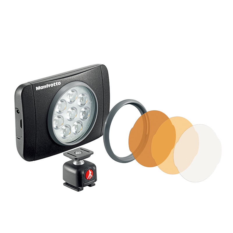 曼富图(MANFROTTO) MLUMIEMU-BK LUMIMUSE8 流明灯 8珠 LED 灯