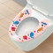 古达粘贴式绒布卡通马桶垫可水洗海洋世界-标准粉色39*11 海洋世界-标准蓝色