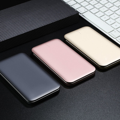 墨一 充电宝 10000毫安自带线超薄小巧便携移动电源 苹果oppo三星vivo