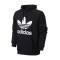 adidas阿迪达斯三叶草运动服大LOGO男装长袖卫衣秋冬季新款CW2358 黑色 L