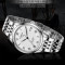 天梭(TISSOT)手表力洛克经典系列时尚自动机械表，钢带，皮带，情侣表女士男士 手表T41.1.483.53 动能80T006.407.11.053.00