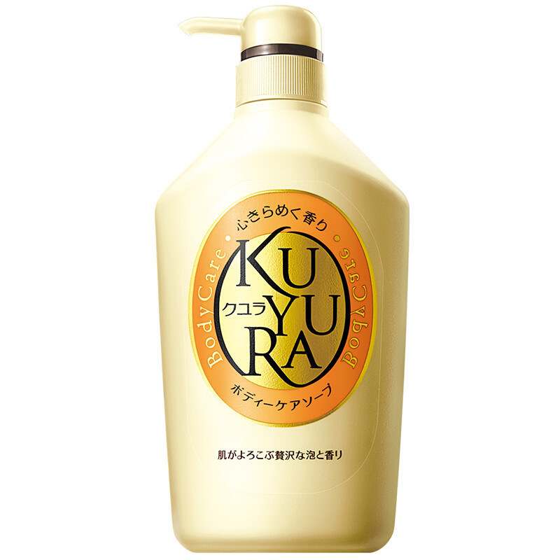 （资生堂）可悠然 花漾之恋 保湿沐浴露550ml （瓶）