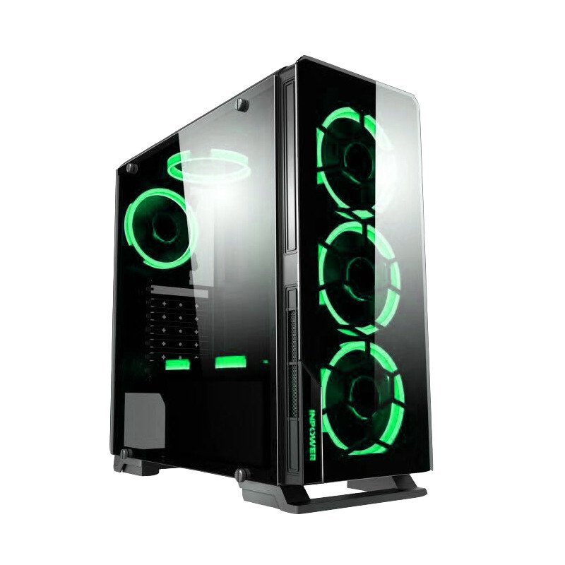 鑫谷小/大艺术家台式机游戏电脑MINI小机箱侧透DIY防尘MATX主机箱