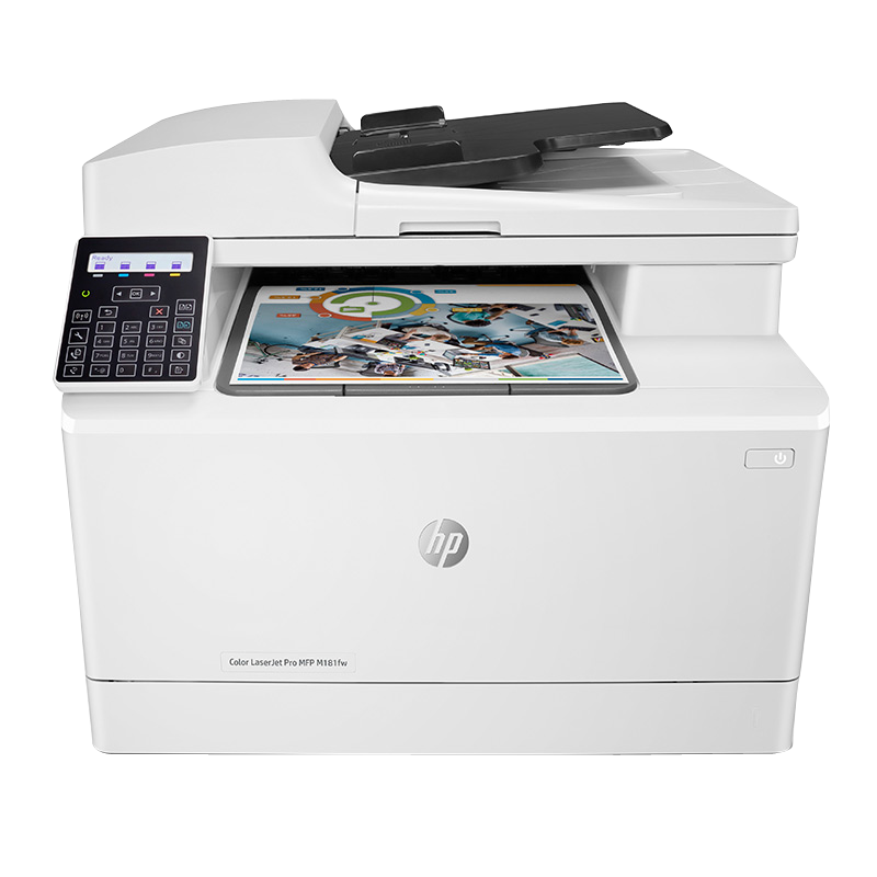 惠普HP LASERJET PRO M280NW A4彩色多功能一体机 无线打印复印一体机 家用办公打印复印扫描套餐四