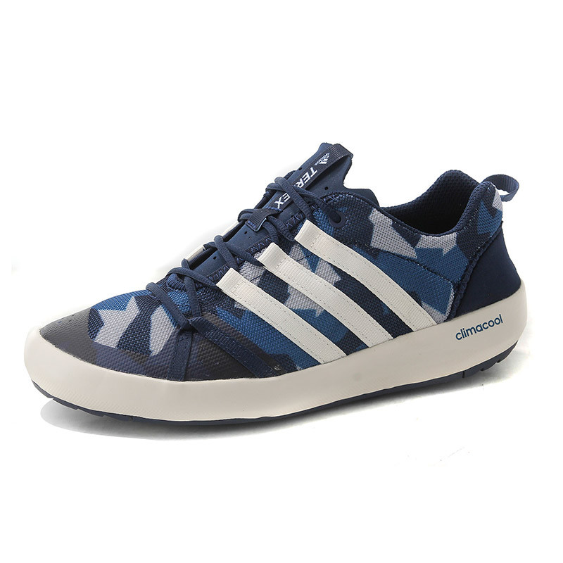 ADIDAS阿迪达斯男鞋女鞋2017新款中性户外运动溯溪鞋-BB6105 蓝色 40码