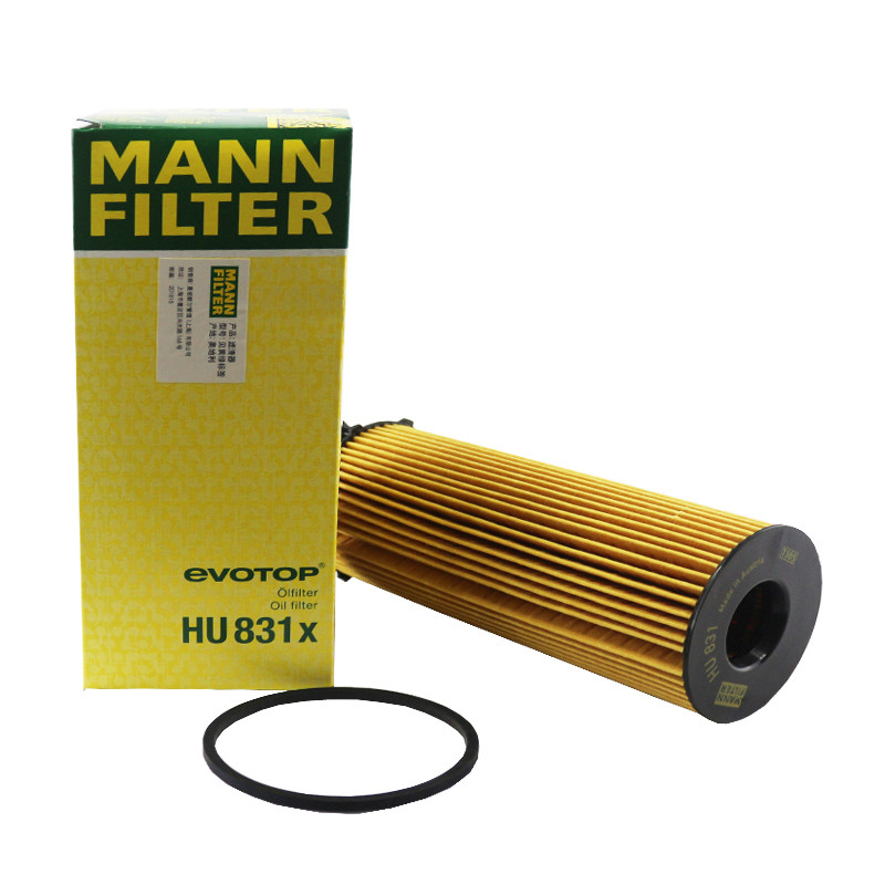 曼牌（MANN）机油滤清器HU831X适用于奥迪A4/A5/A6L/A8L/Q7/途锐/辉腾