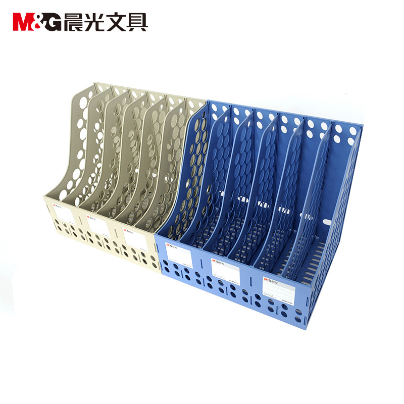 晨光文具六联文件框ADM94741 六格文件框 办公用品 1个装 灰色yz
