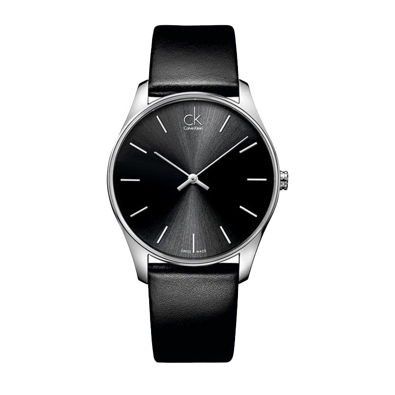 CK-CalvinKlein手表CLASSIC系列中性休闲商务石英手表K4D221C1