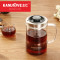 KAMJOVE/金灶小青柑专用冲泡壶办公茶道杯耐热玻璃茶具创意飘逸杯茶壶 A76（560ml）
