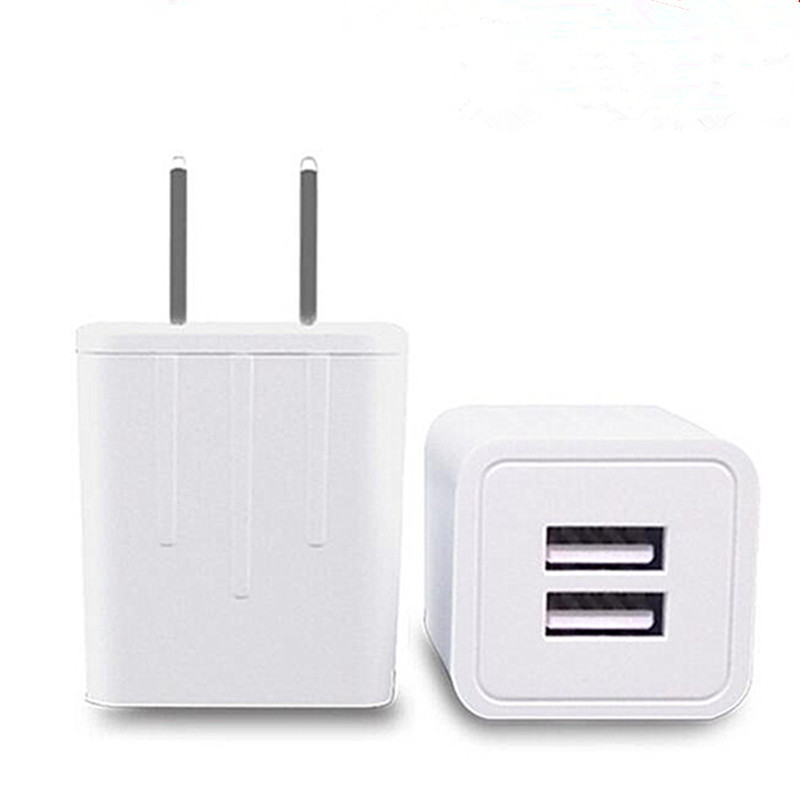 VIPin 2.1A双USB手机充电器 充电头 电源适配器通用华为 苹果 安卓