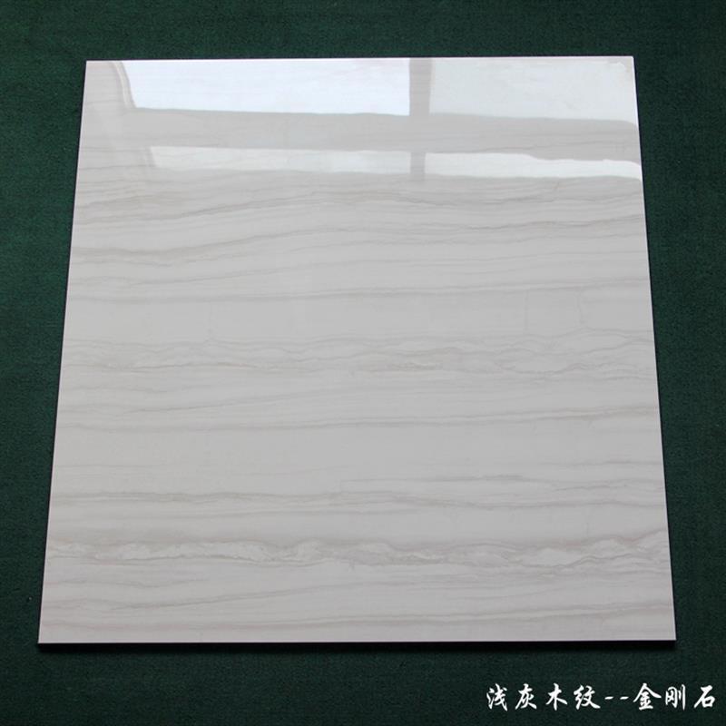 客厅木纹地板卧室水泥砖抛光砖卫生间过道墙地砖仿古地板砖地板砖客厅800X800 800x800 浅灰木纹金刚石