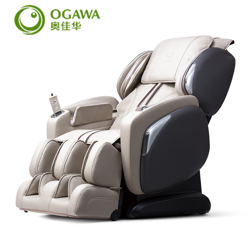 奥佳华(OGAWA）按摩椅OG-7501天行者 米白色 豪华家用零重力太空舱 智能酸痛监测 零靠墙多功能 按摩沙发