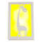 缕空雕刻可爱鹿环保儿童卡通灯LED卧室床头灯装饰灯卡通壁灯 MB011可爱鹿白色12W白光20*30CM