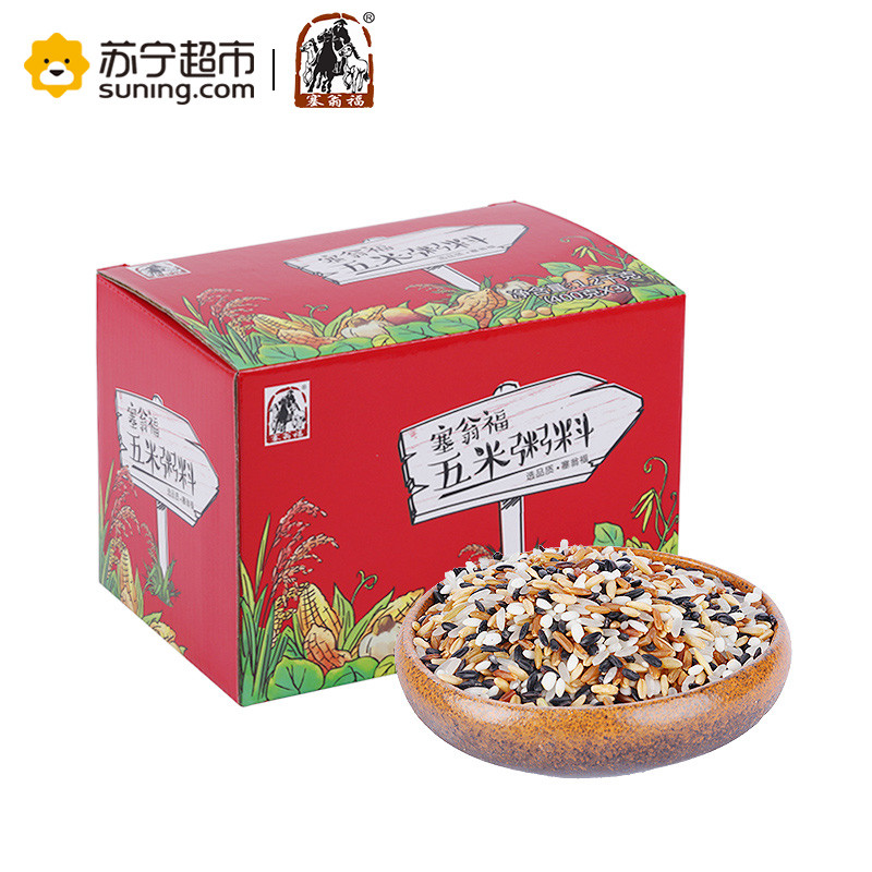 塞翁福五米粥料1200g