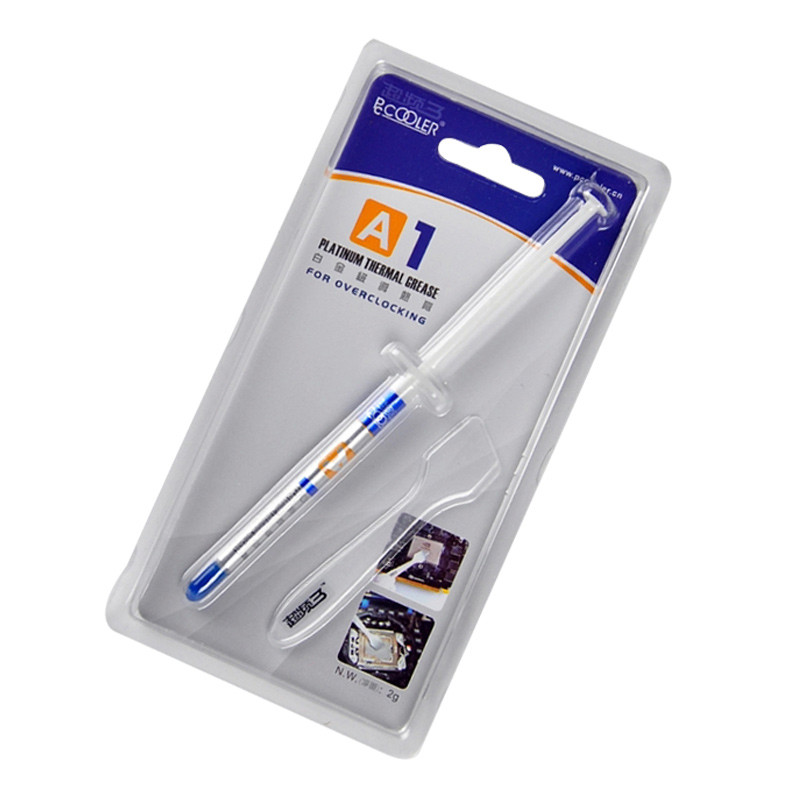 超频三（PCCOOLER)A1导热硅脂 笔记本电脑显卡散热硅胶 台式机CPU导热膏含银