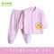 贝乐咿 0-3-6-9个月婴儿两件套开衫系扣宝宝纯棉套装 7260粉色 90#(建议身高80-90cm)