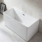 一体式浴缸独立式浴缸亚克力无缝浴缸小户型嵌入式浴缸 &asymp1.6M 嵌入式