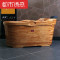 橡木泡澡木桶沐浴桶木质浴缸木桶浴桶泡澡桶 木本色(1.1米)