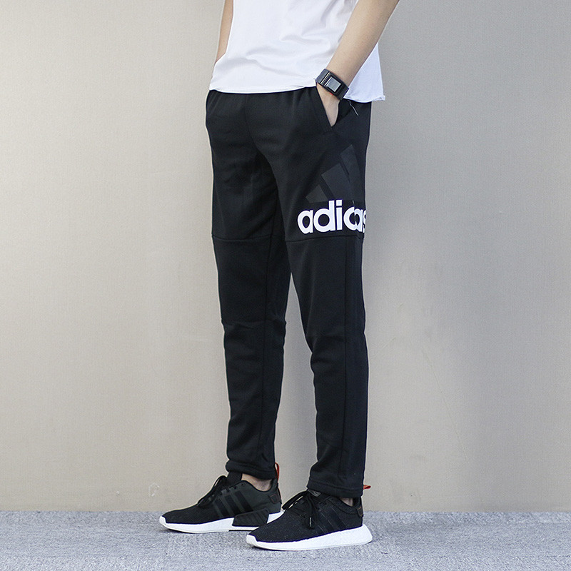阿迪达斯运动裤男裤2017冬季新款透气大码休闲裤针织长裤CE9345 M CE9345