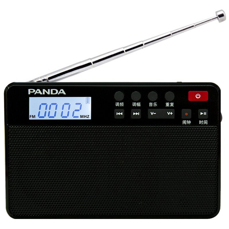 熊猫(PANDA) 6207 收音机 黑色