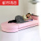沙发床日式小户型多功能沙发床双人皮艺可折叠储物沙发床 皮艺咖啡色