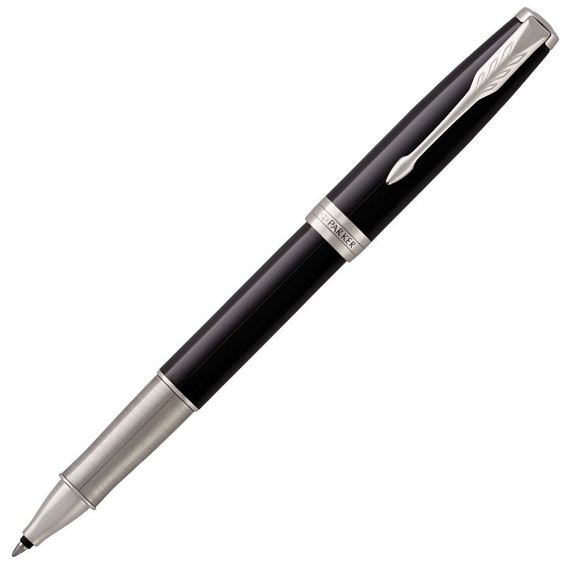 PARKER/派克签字笔 卓尔纯黑丽雅白夹宝珠笔 宝珠笔