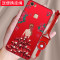 vivoxplay5a手机壳vivoxpaly5女vovoxplay挂绳vivopiay套_2 红底暗香袭人+红色圆支架+红色挂