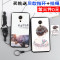 魅族mx4pro硅胶手机壳max4pro套x4pro软m4pro卡通魅4pro挂绳女 墨镜女孩+支架+挂绳