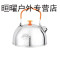 晅曜户外露营便携式烧水壶野营1.1L茶壶ssx_1 默认颜色