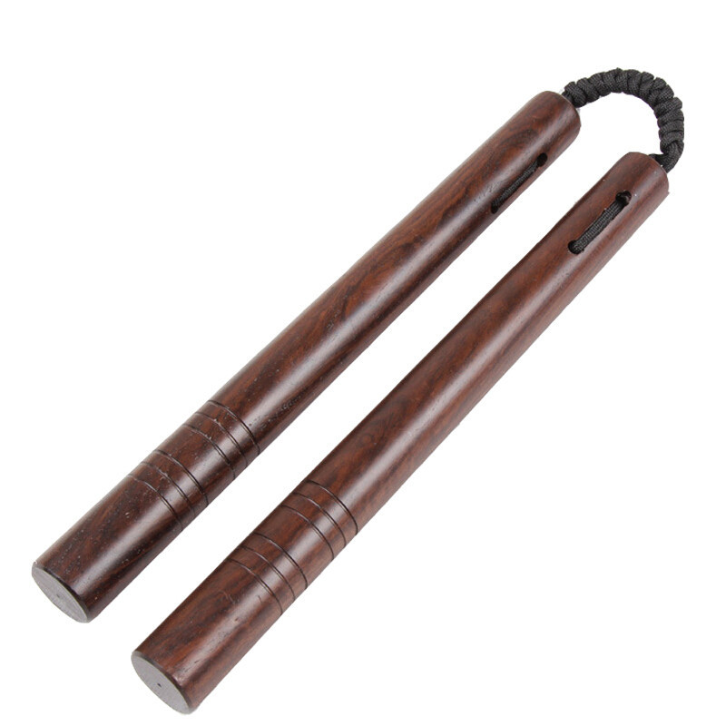 双截棍双节棍木质武术棍_4 黑檀木