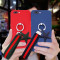OPPOR11plus手机套opoor11pls外壳6.0寸opopR11pius硬壳0 蓝色星+宝石蓝+黑绳