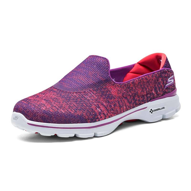 SKECHERS 斯凯奇2017新款女鞋健步鞋运动鞋运动休闲14057C/P NK 粉红色 39码