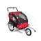 户外运动儿童拖车，自行车拖车,宠物拖车，移动工具车DAZHP_1 红色