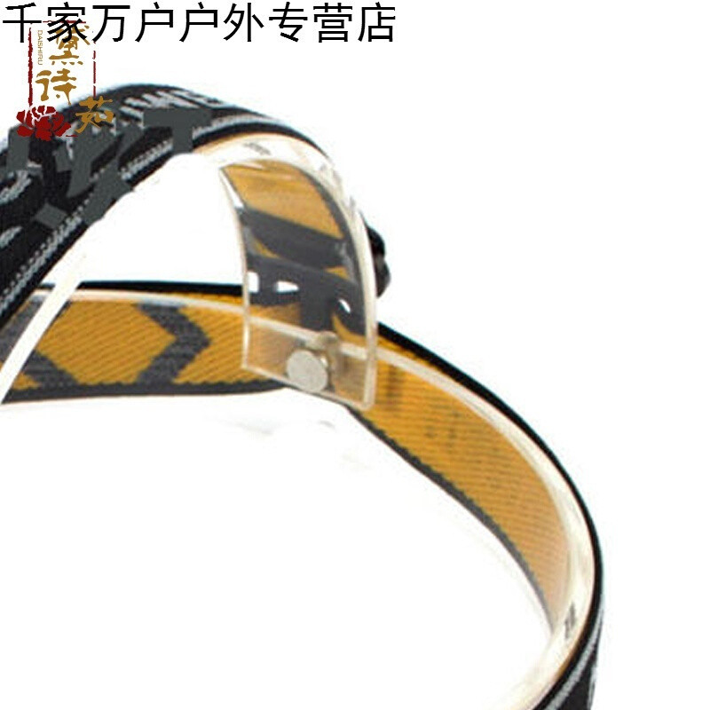 LED三光源打猎钓鱼强光头灯野外应急锂电充电照明灯头灯黑色_3 默认颜色