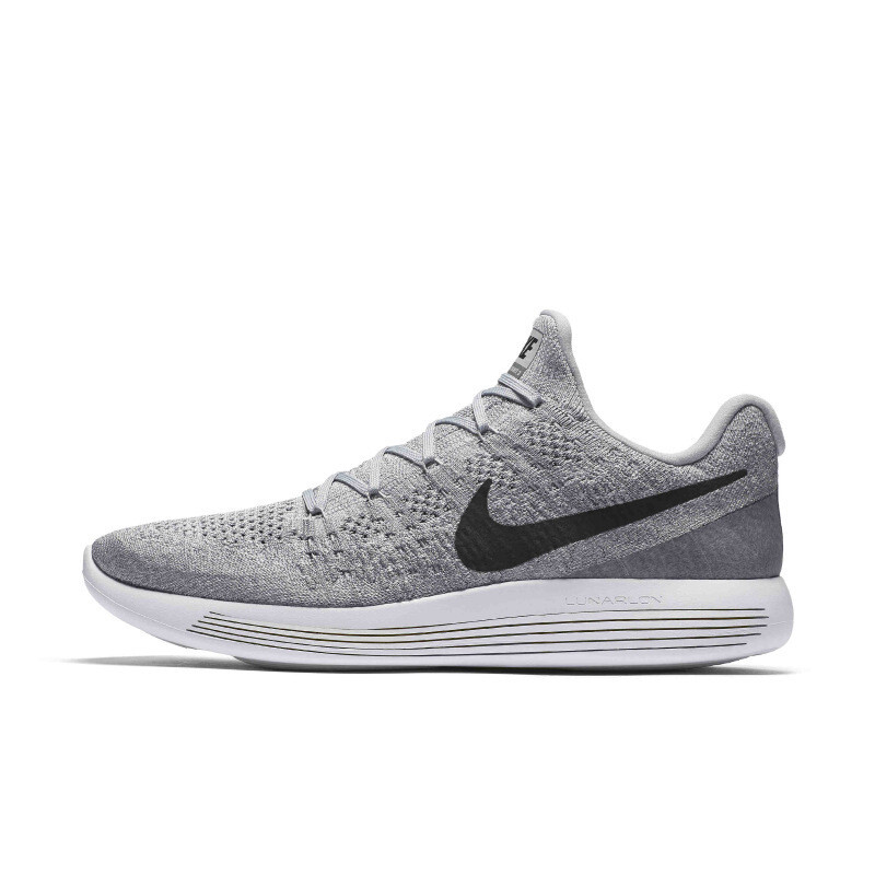 NIKE耐克LUNAREPICFLYKNIT2男子登月跑步鞋863779-002-014- 狼灰863779-002 40.5