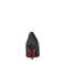 Belle/百丽2018春新品专柜同款黑色沙丁布尖头细高跟通勤浅口女单鞋BADA1AQ8 黑色 37码
