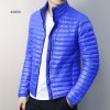 阿迪达斯羽绒服男2017冬季轻薄保暖休闲防风立领外套AX6836 L180/100A AX6836