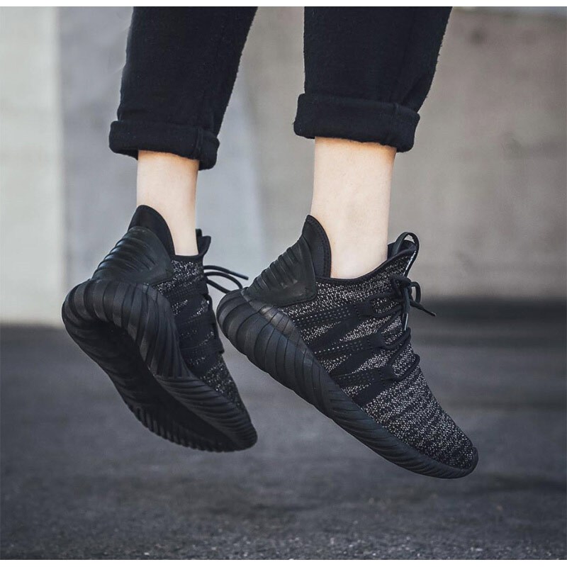 Adidas阿迪达斯女鞋2017冬季新款三叶草缓震耐磨小椰子运动休闲鞋BZ0629 黑色 37