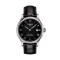 天梭(TISSOT)力洛克系列自动机械时尚商务休闲皮带男士手表T006.407.16.053.00 黑色