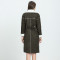 美丽衣橱２０１７冬季新款时尚百搭修身中长气质风衣BT-R165017 L 军绿