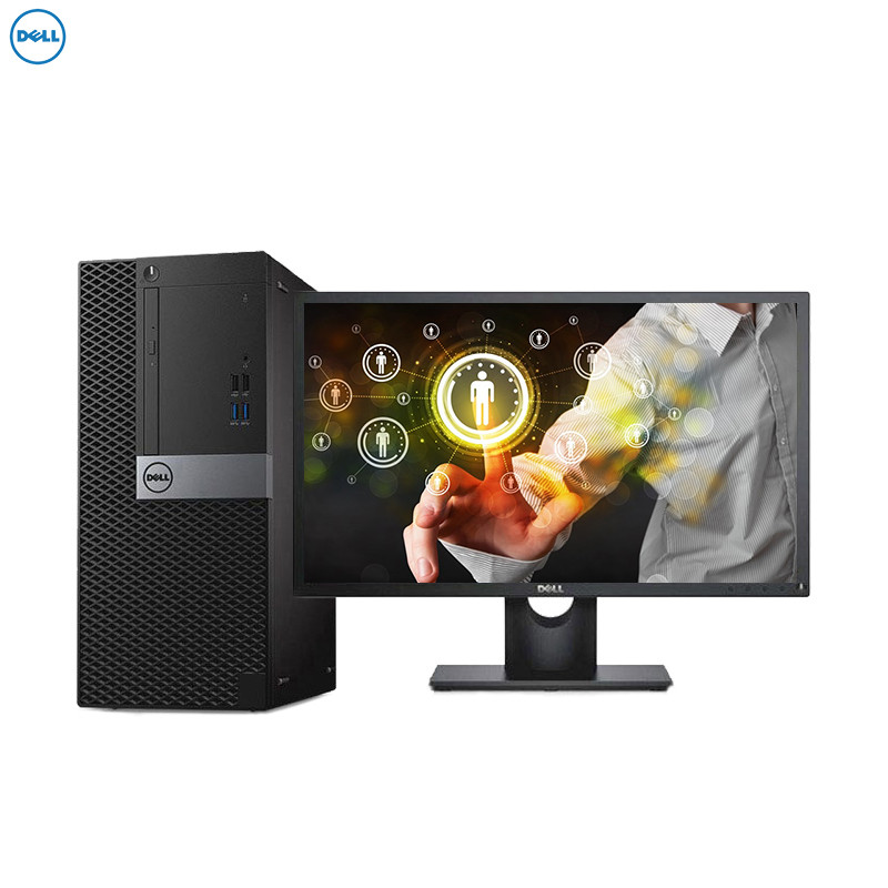 戴尔(DELL)商用OP 7040MT台式电脑 23英寸屏（i7-6700 16G 1T+128G固态 2G独显 刻录)