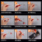 洋子（YangZi）iphone44S55S6plus拆机工具套装三星小米苹果手_1 7合一（增加0.6Y，T2）