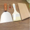 洋子（YangZi）煎饼工具不锈钢大号杂粮煎饼刮板摊鸡蛋饼竹蜻蜓煎饼果子耙子商用18cm耙_1 家用10cm半圆铲+14楠竹耙子