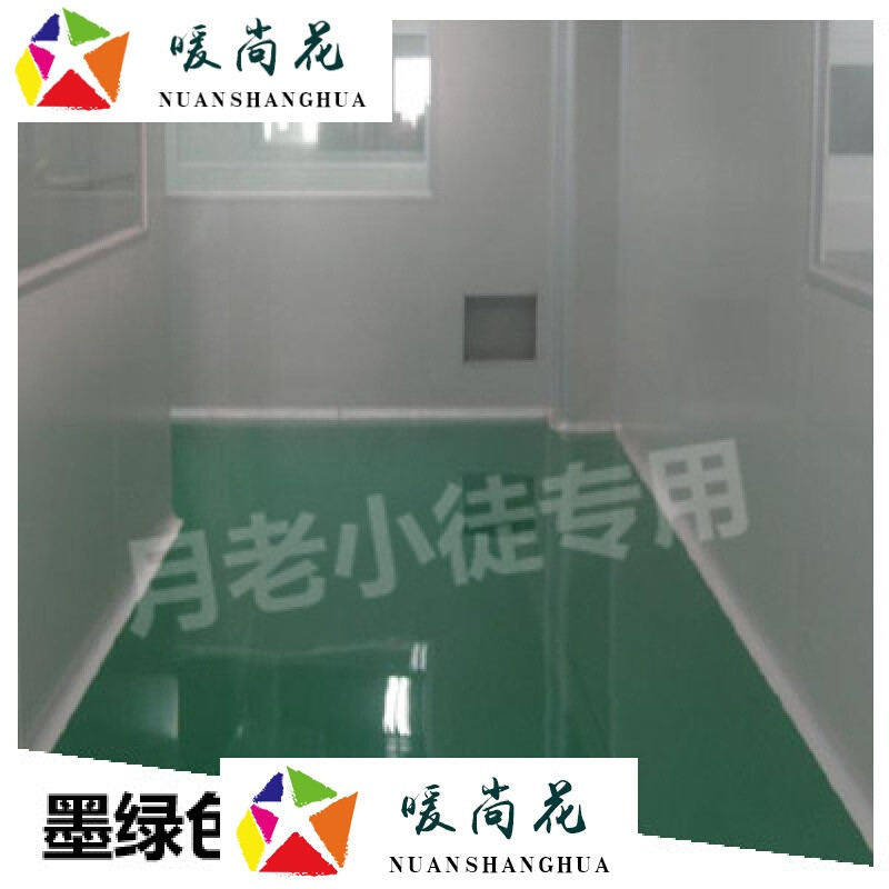 洋子（YangZi）水性环氧树脂地坪漆室内水泥地面漆自流平地板漆耐磨防水地漆油漆卡其色其他_1 墨绿色