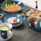 洋子（YangZi）日居仕日式创意水墨家用陶瓷器餐具碗具套装菜碟碗盘餐具套装_1 5.5寸荷口碟
