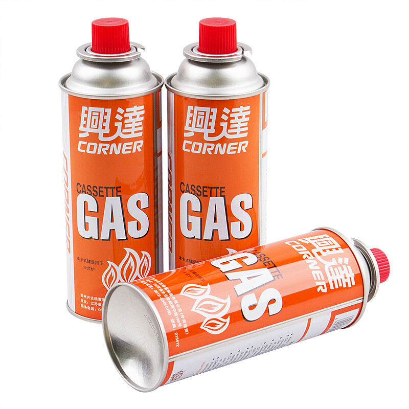 洋子（YangZi）防爆气罐卡式炉灶便携气瓶户外液化气燃料喷枪用瓦斯气体 兴达气220g8瓶